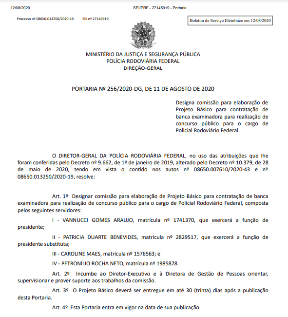 PRF - Policial Rodoviário Federal - Monster Concursos